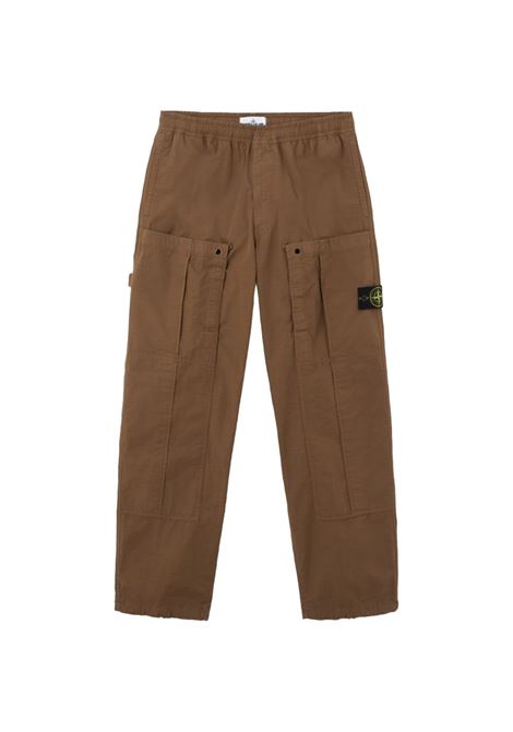 pantaloni 3100007 uomo marroni STONE ISLAND | L1S15 3100007 S0298V007C